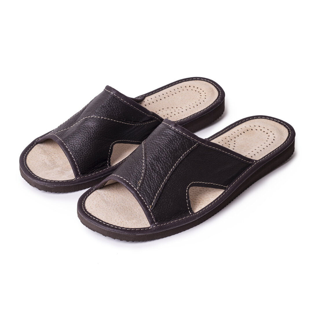 open toe shoes men