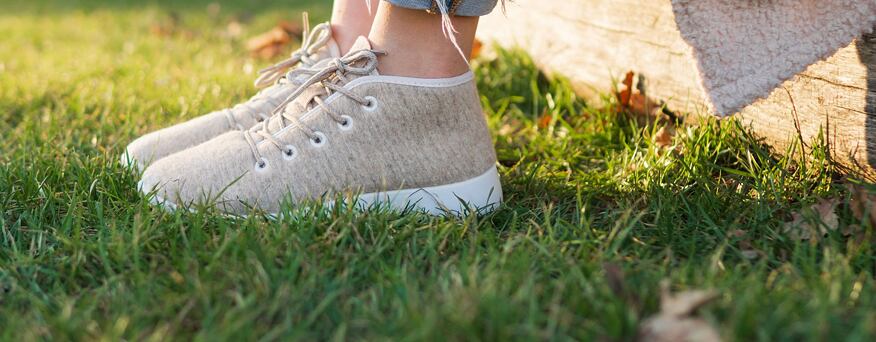 Wool trainers Grey