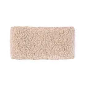 Wool headband, beige