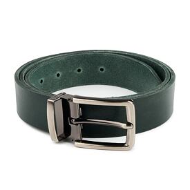 Leather belt green