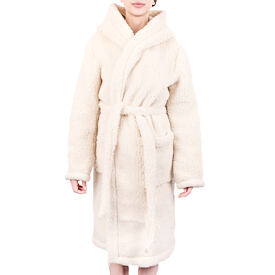 Merino wool bathrobe clearance