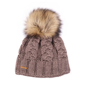 Vlnka Wool Beanie V08 Brown