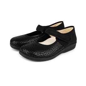 Women's wide ballerinas for bunions Krista black
