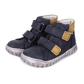 Kids’ Pepe Leather Velcro Sneakers Blue