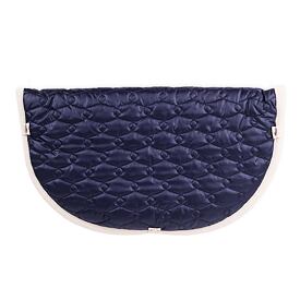 Wool Hand Muff Blue