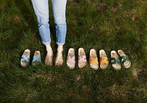 "Trepky" cork slippers and their production