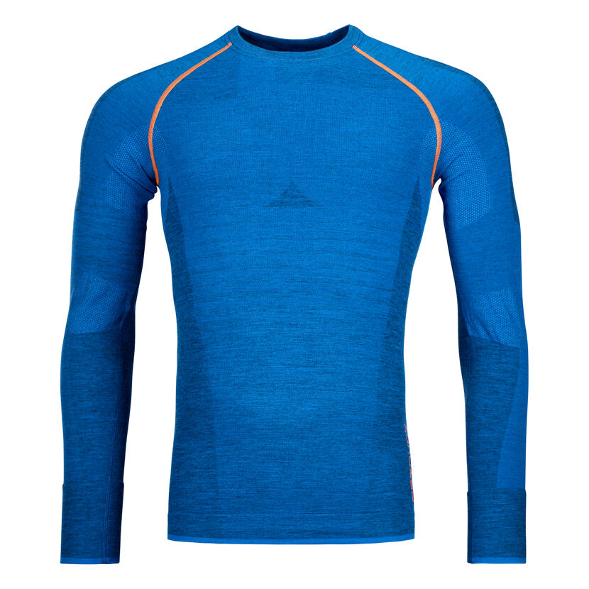Men's 230 Competititon Long Sleeve Ortovox Merino Top Just Blue