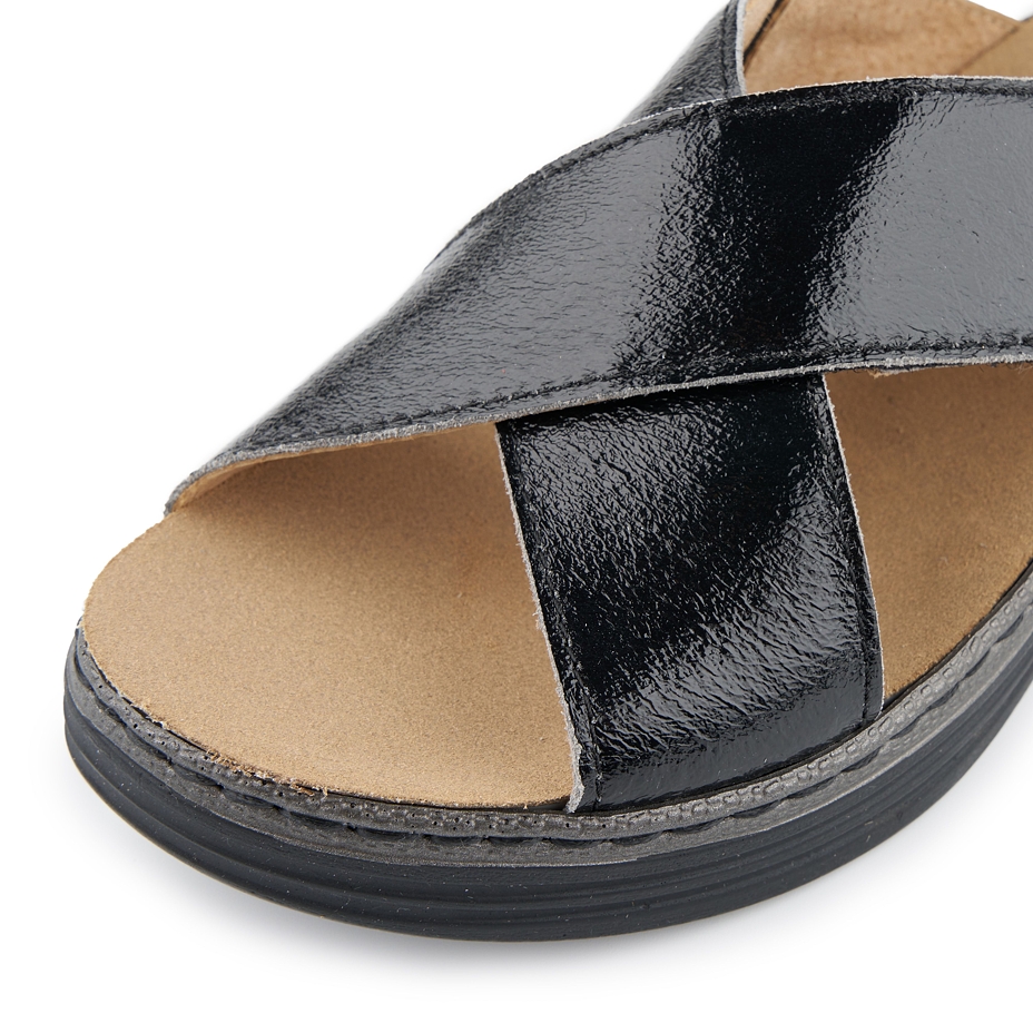 Women’s Darina Leather Sandals Black