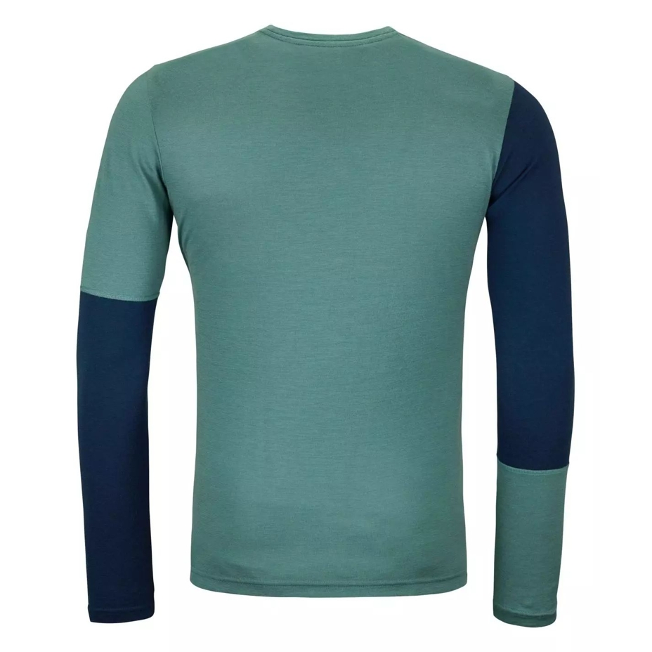 Men’s Ortovox 185 Rock'n'Wool Long Sleeve Merino Top Arctic Grey