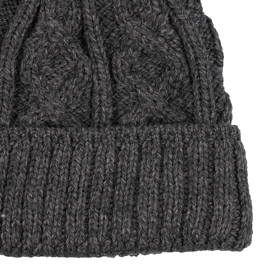 Diamond Supersoft Merino wool hat dark gray