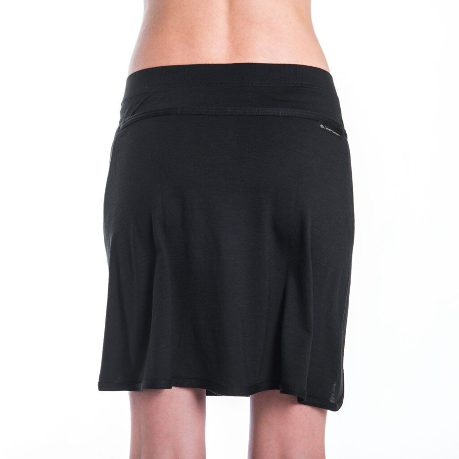 Women's skirt Sensor Merino Active black