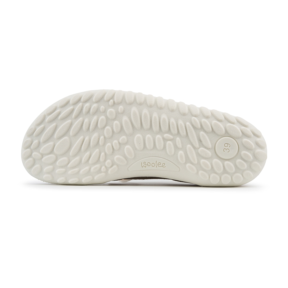 Women’s barefoot wool sneakers Teo beige