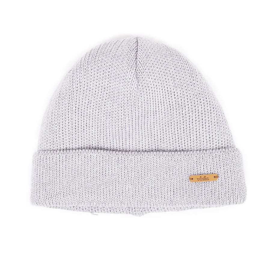 Vlnka Woolly Hat V02 Light Grey