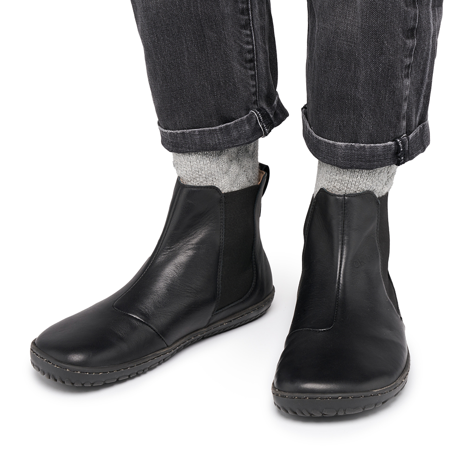 Women’s Ofelie Leather Barefoot Shoes Black