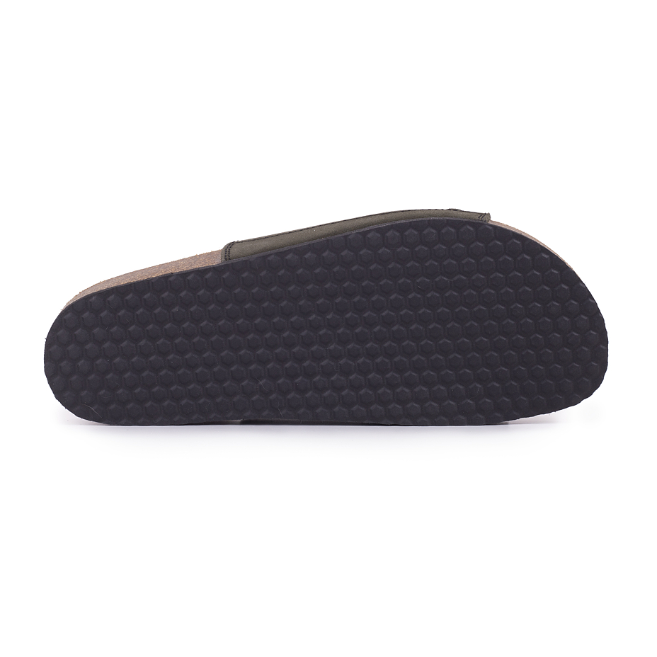 Men's anatomical cork slippers Alex Green