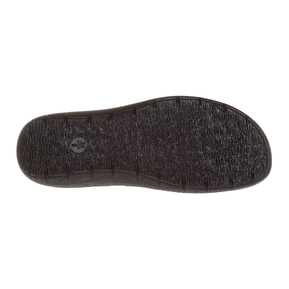 Women’s Simona Orthopaedic Leather Slip-on Shoes Black