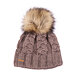 Vlnka Wool Beanie V08 Brown