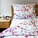 Cotton bed linen flowers